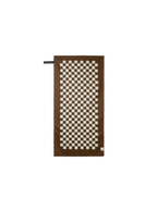 Mini Travel Towel (Checkered Cocoa)