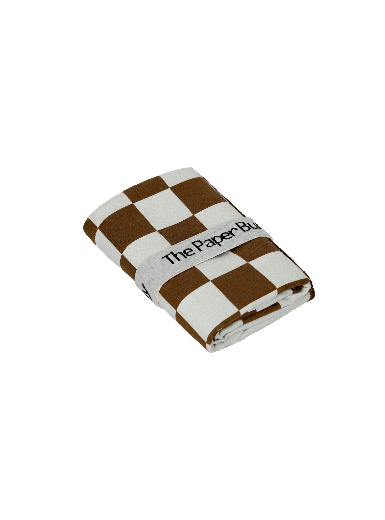 Mini Travel Towel (Checkered Cocoa)