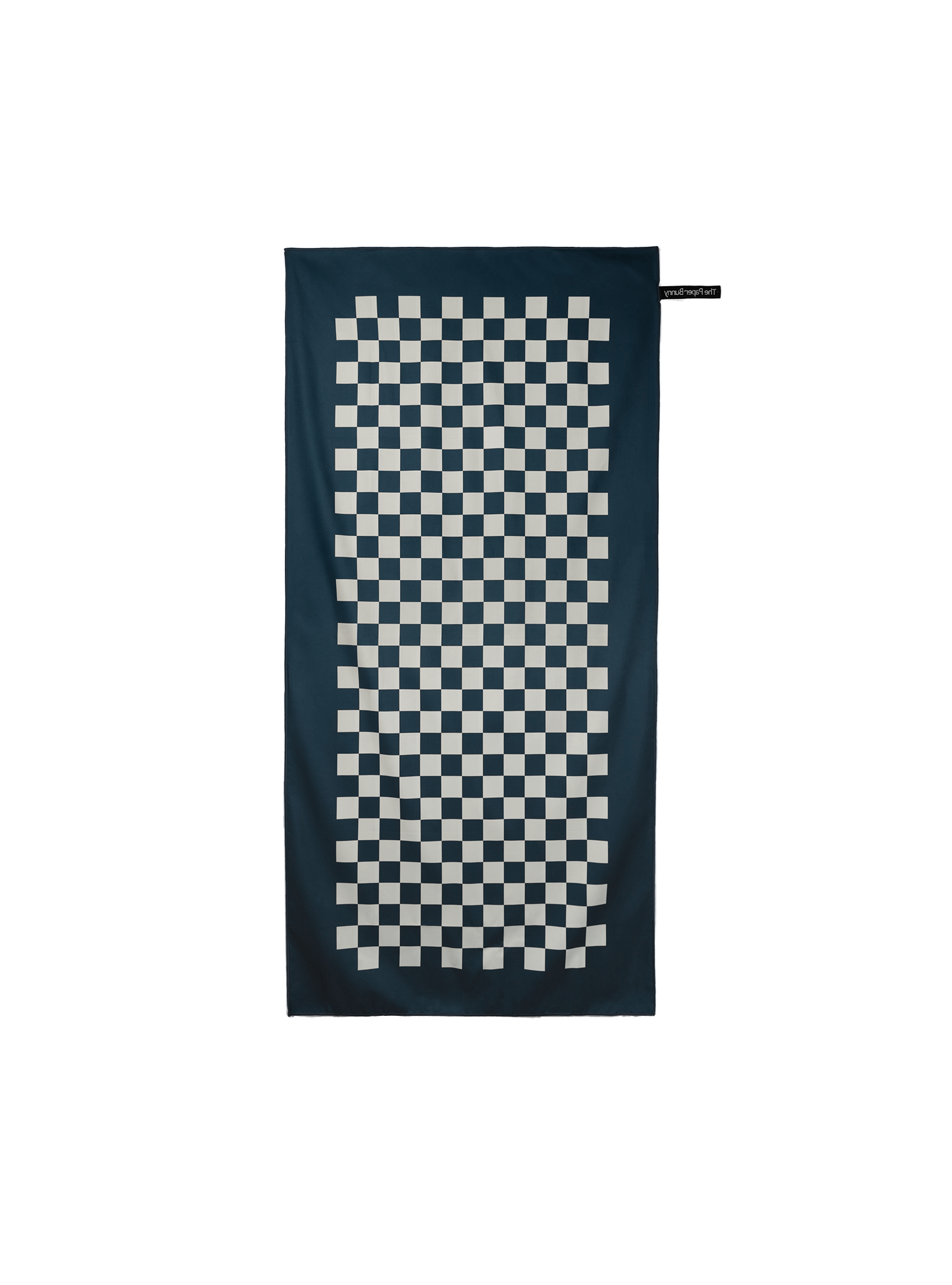 Travel Towel (Checkered Navy)