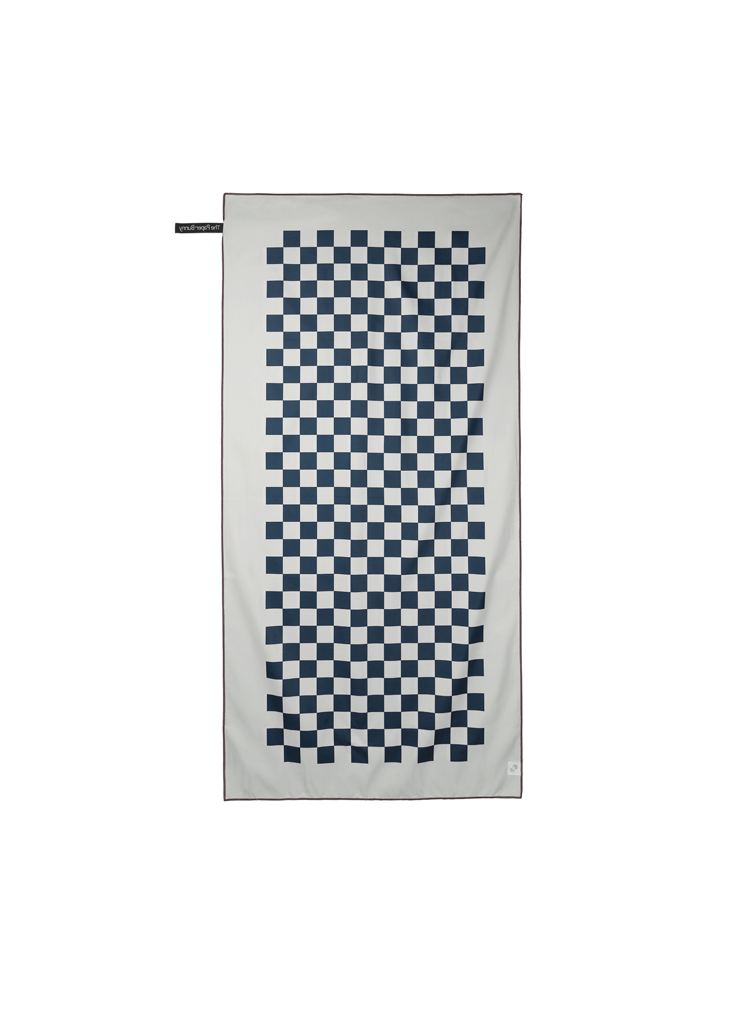 Travel Towel (Checkered Navy)