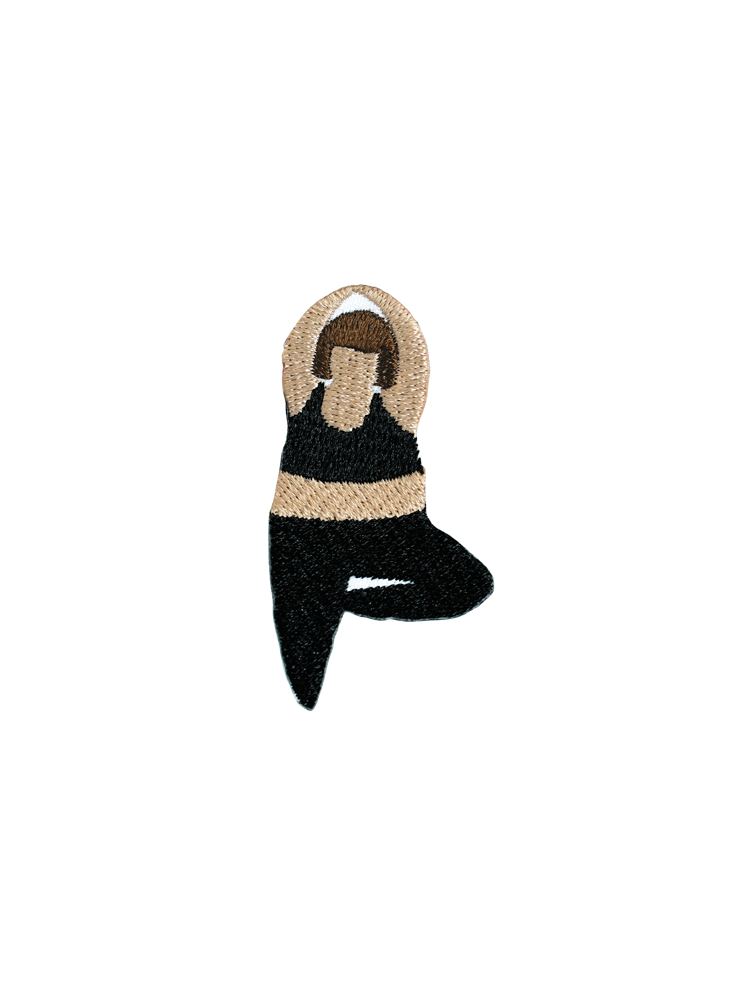 Tree Pose Yogi Black Patch