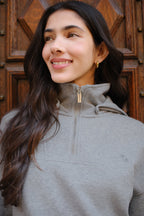 Travel Convertible Sweater (Cloud)