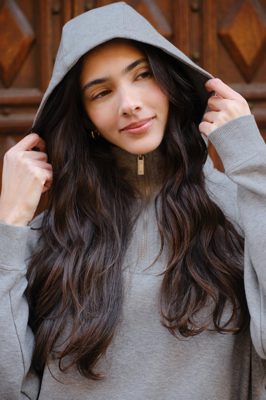 Travel Convertible Sweater (Cloud)