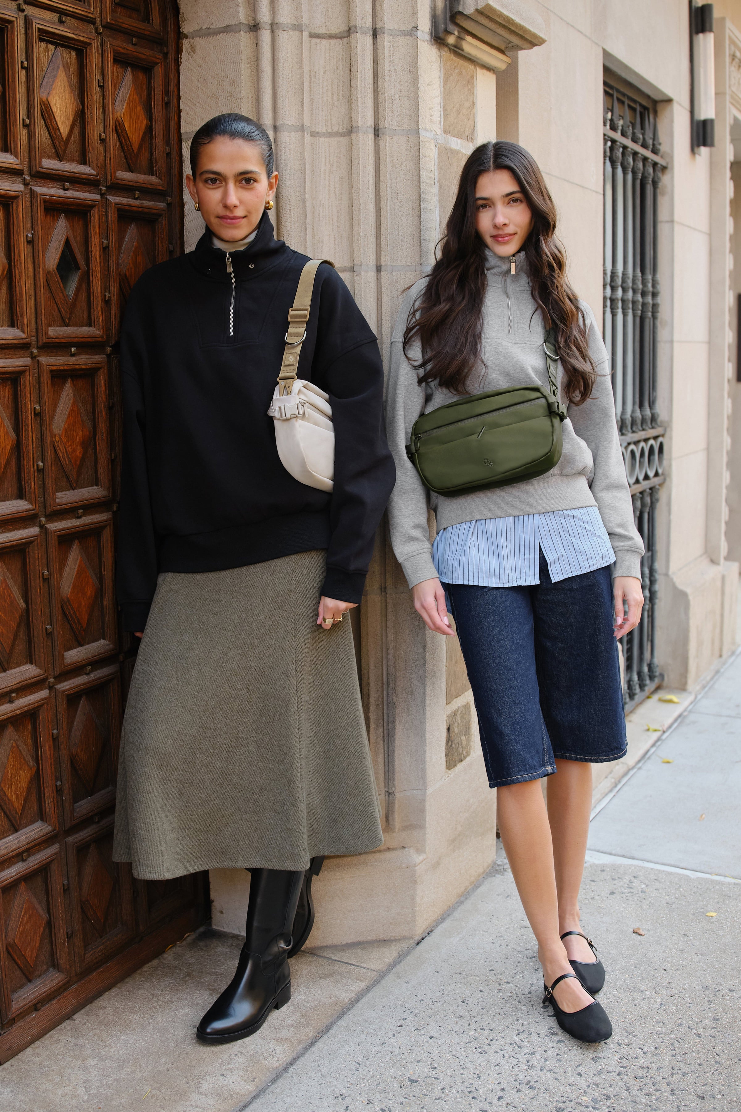 Travel Convertible Sweater (Cloud)